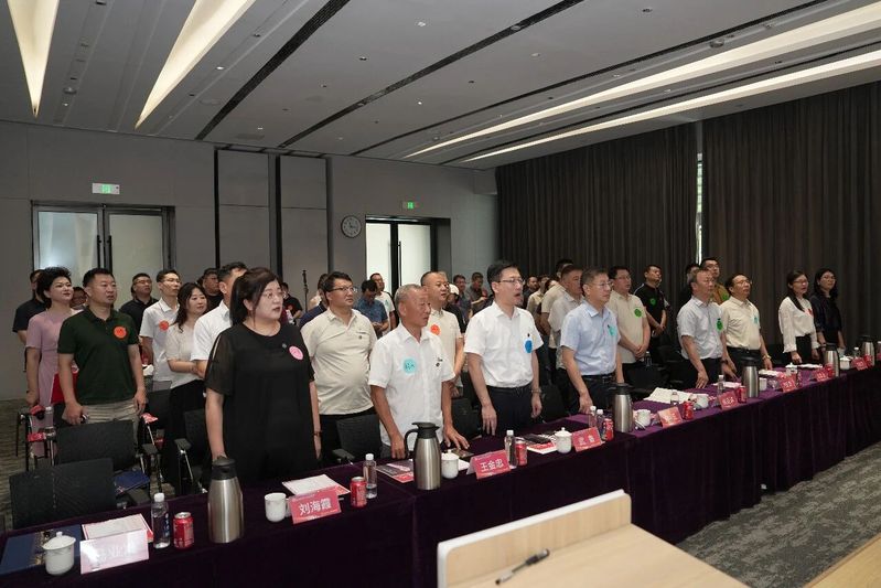 共同见证章丘区联络处会的成立时刻